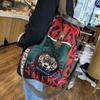Women's Trendy Tiger Head Multi-Purpose Oxford Backpack