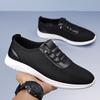 Fashion 2025 Summer Commuting Breathable Casual Shoes Soft Soled Comfortable Men's Mesh Sports Shoes Daily Walking Men's Work Shoes