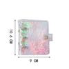 3 Inch 3-Holes Binder Photo Album Glitter Sequin Home Picture Case Storage Name Collect Book Idol Photocard Name Card ID Holder