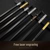 Beiyipin Reusable Wenge Wood Chopstick Handle with Disposable Tips