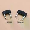 10Pcs 14mm 18mm Connector Plugs with Banana Plug and RCA Audio/Video Terminal Block, 3mm Needle Short-circuit Plugs