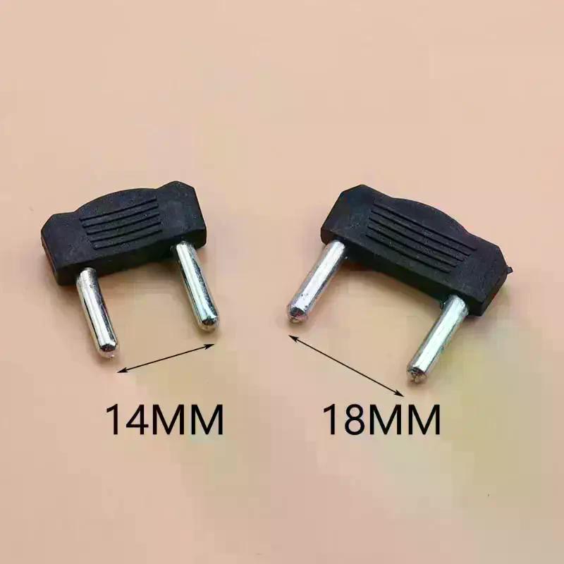 10Pcs 14mm 18mm Connector Plugs with Banana Plug and RCA Audio/Video Terminal Block, 3mm Needle Short-circuit Plugs