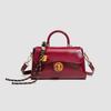 Red Portable Small Square Bag Women's New Autumn and Winter Light Luxury Niche High-end Commuting