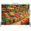 1pc Scene Backdrop - Durable Decor For Birthday Wedding Christmas Indoor Outdoor Party Print Lightweight Holiday Decor Party Wall Decor