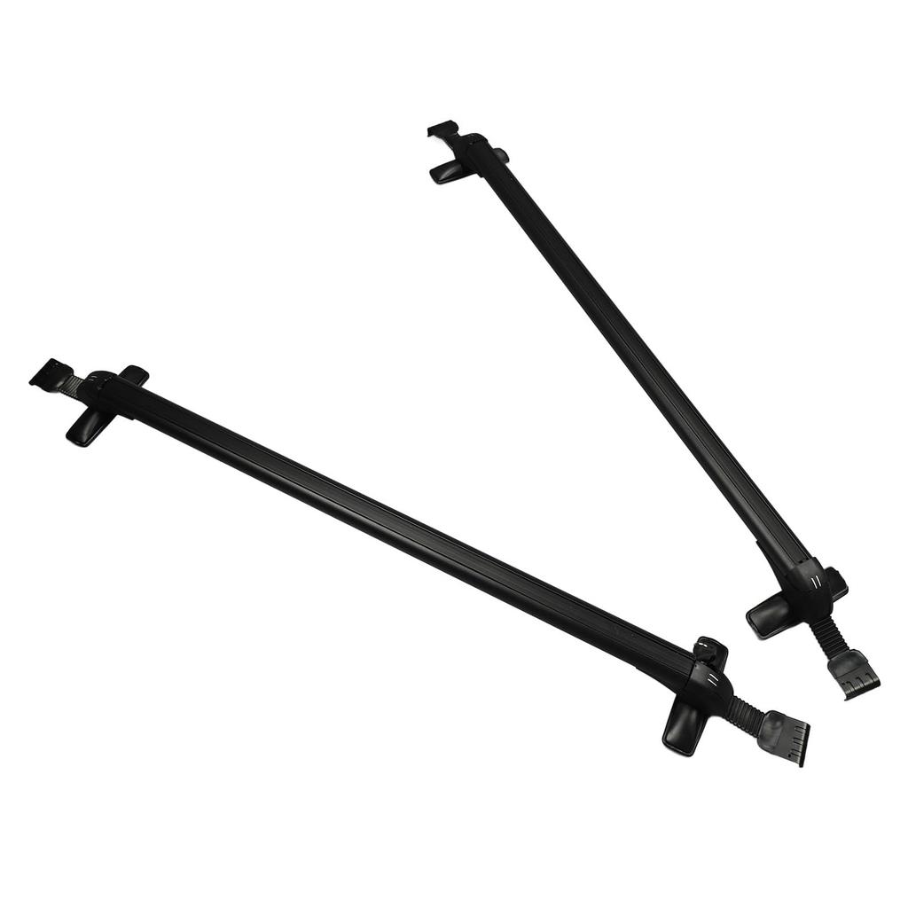 Car Roof Cargo Carrier Aluminum Alloy Luggage Rack with Locking Fits Small Cars Up To Expandable To Widths of for and Bikes Rack, Mechanism, 110cm,