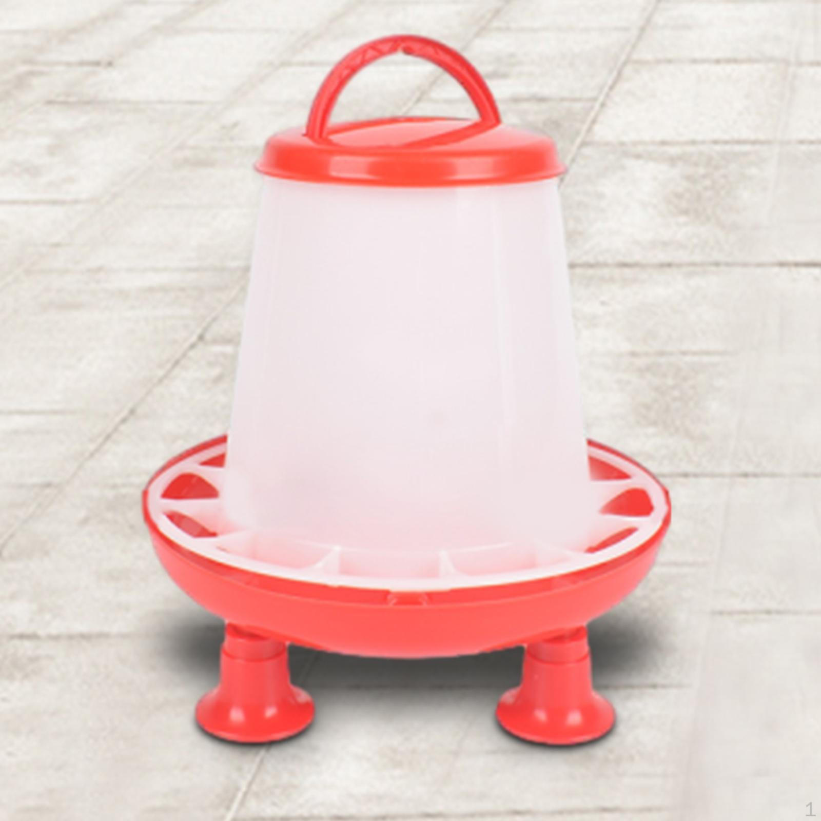 

Автоматические контейнеры для кормления кур, диспенсер для воды для домашних животных, ведро для кормления птицы 3kg Feeder