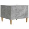 Coffee Table Concrete Grey 49 x 50 x 40 cm Particleboard