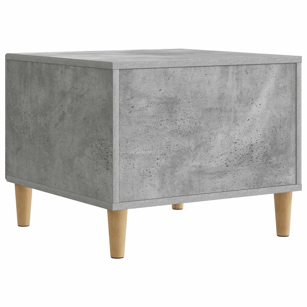 Coffee Table Concrete Grey 49 x 50 x 40 cm Particleboard