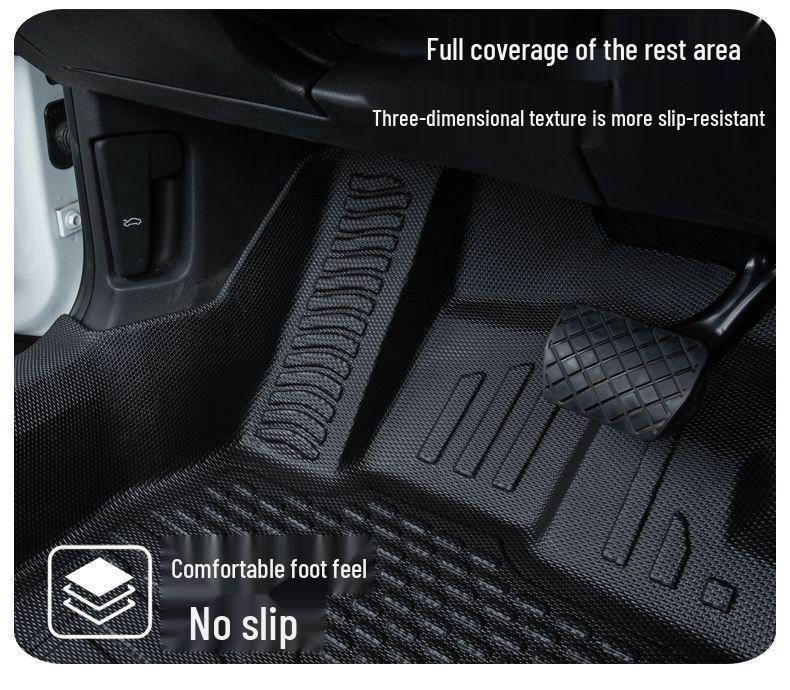 Lynk & Co 08 Door Sill & Full Coverage TPE Floor Mats - Wear-Resistant, Non-Slip, Waterproof.