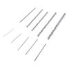 10Pcs HSS High Speed White Steel Twist Drill Bit Set For Rotary Tool New