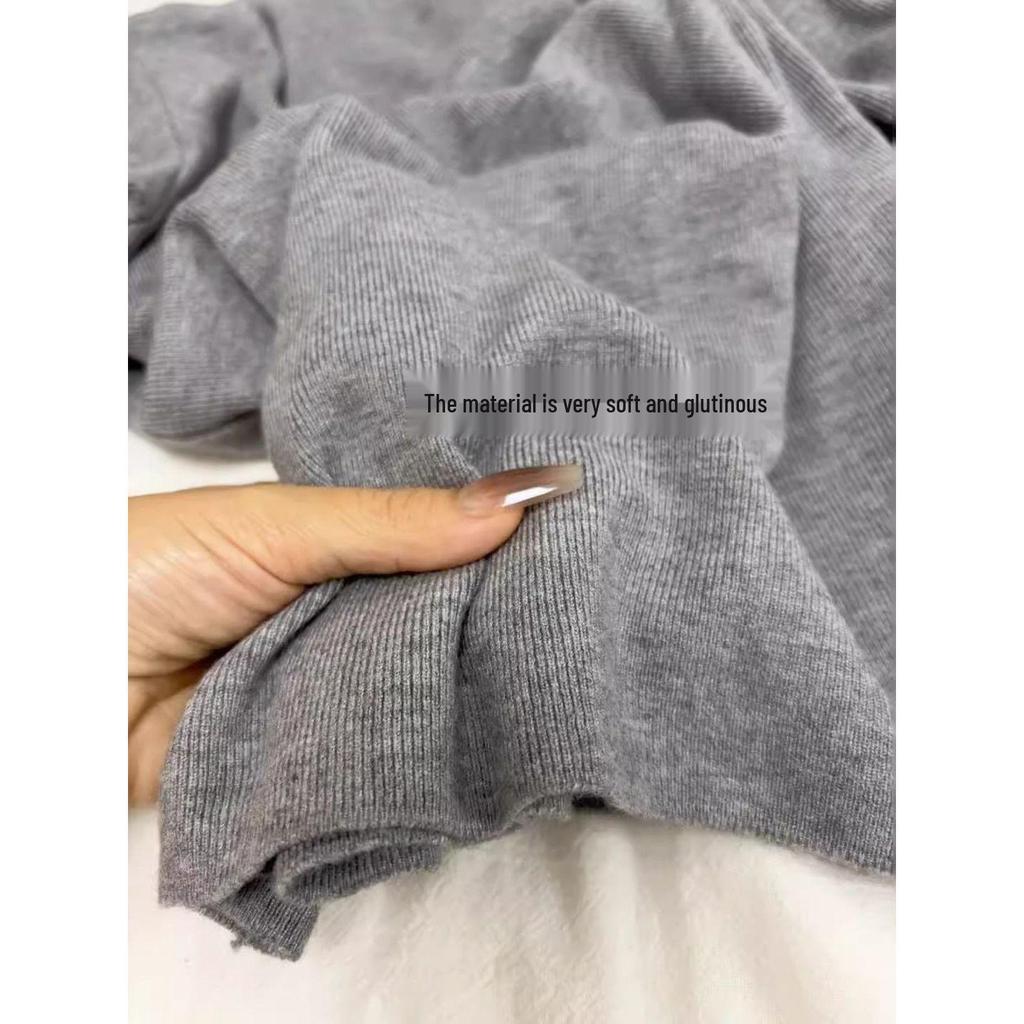Women's High Neck Gray Sweater - Trendy, Soft, Knitted Base Layer for Autumn/Winter 2024