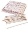 Wooden Coffee Stirrers  Set of 50  Flat and Compact Appearance  Perfect for Stirring Coffee  Tea  and Hot Drinks