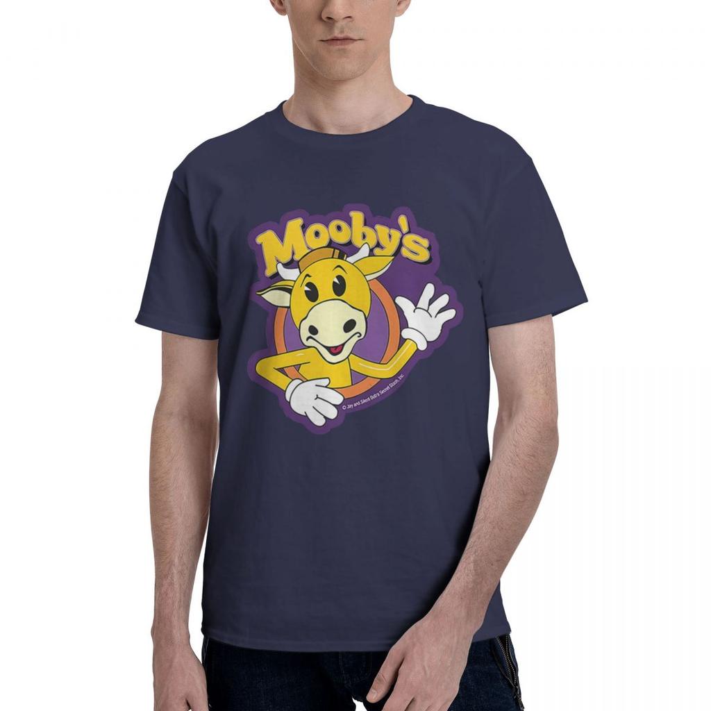 Jay And Silent Bob MoobyS 100 Cotton Casual Breathable Confortable Kawaii Football Shirts 2025 Men Clothes