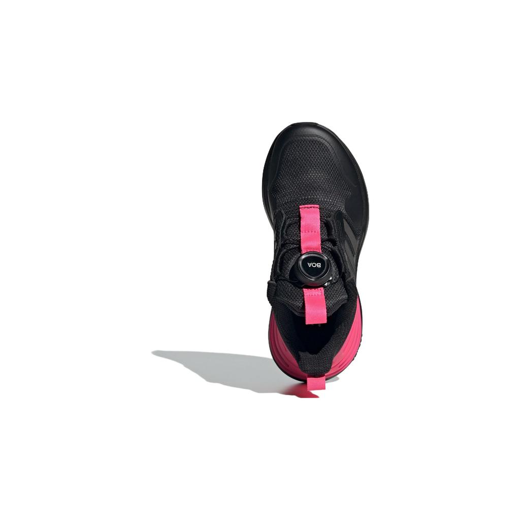 Adidas Rapidasport Boa Comfortable Versatile Mid-Top Casual Shoes Kids Casual Shoes Black IF0370