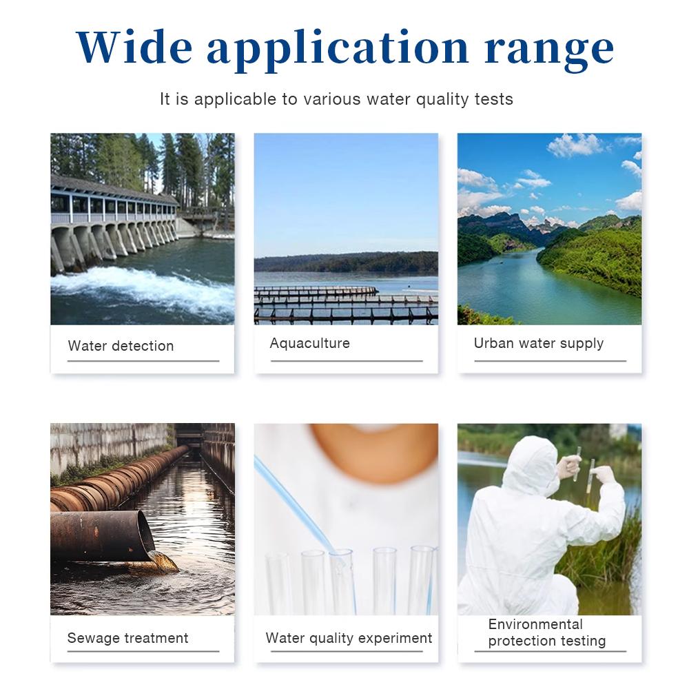 HM500 4 in1 Multi Parameter Tester pH EC TDS Temperature Tester PH Meter Water Quality Tester Monitor for Aquaculture Hydroponic