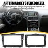 Center Console Face Plate 9 Inch Dash Kit for Lada Granta 2018+, Navigation Frame Modification Accessories Panel, Stereo Mounting Bezel, Direct