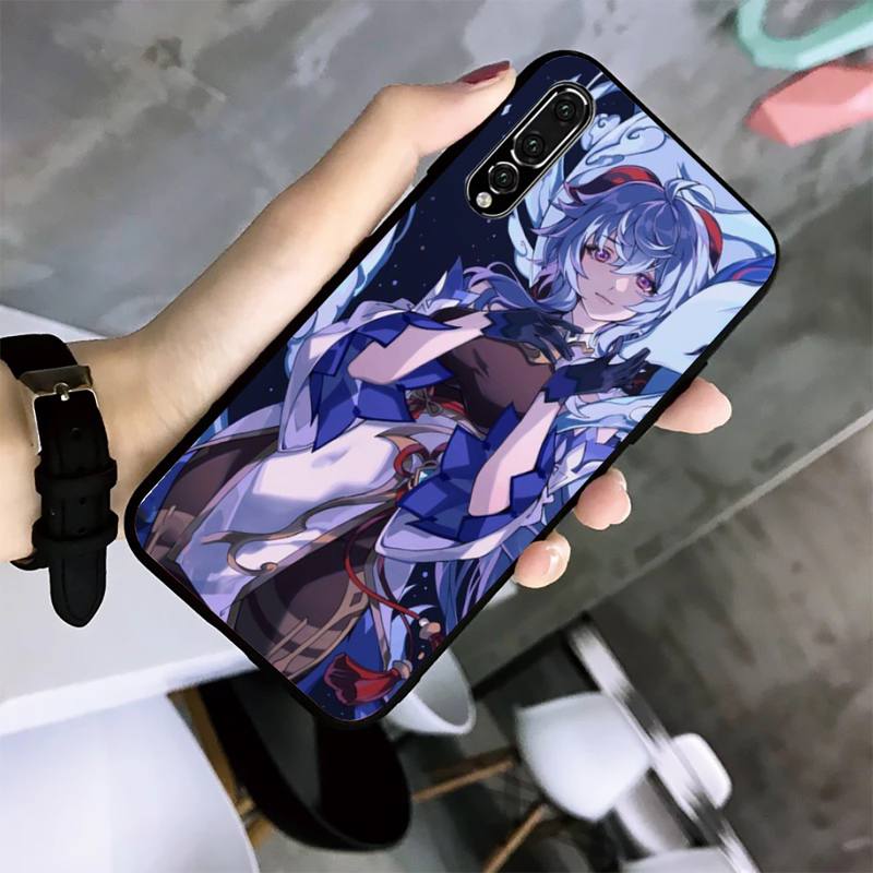 

Чехол для телефона Genshin Impact Gan Yu для Huawei G7 G8 P7 P8 P9 P10 P20 P30 Lite Mini Pro P Smart Plus Cove Fundas p40lite