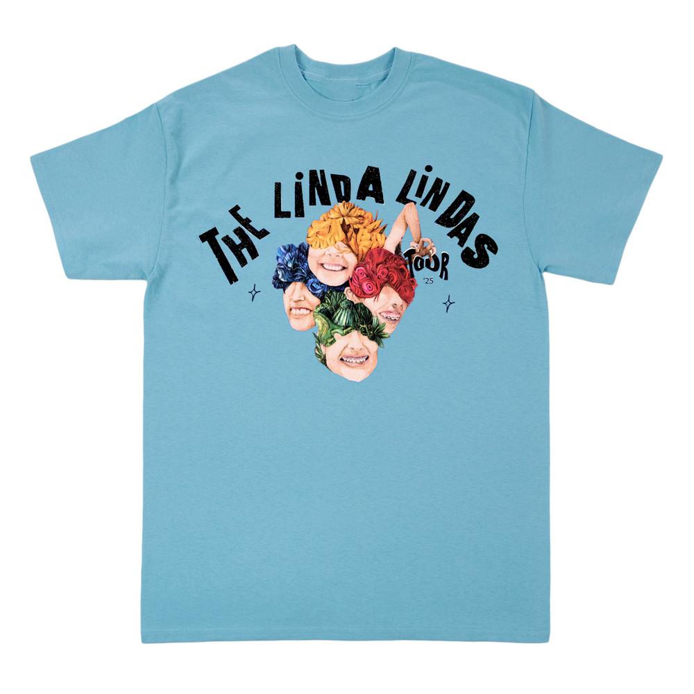 The Linda Lindas 2025 Tour Music Shirt Light Blue Unisex S-5XL IM0971 Unisex T-Shirt XL