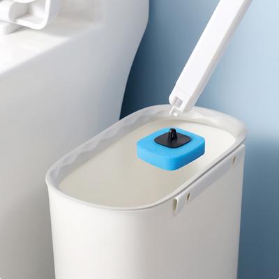 Einweg-Toilettenbürste für den Haushalt, nicht tote Eck-Toilettenbürste, Wandbehang-Set, selbstreinigende Toilettenbürste