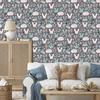 Wallpaper Animals Hares and Plants for Living Room and Bedroom 50x1000