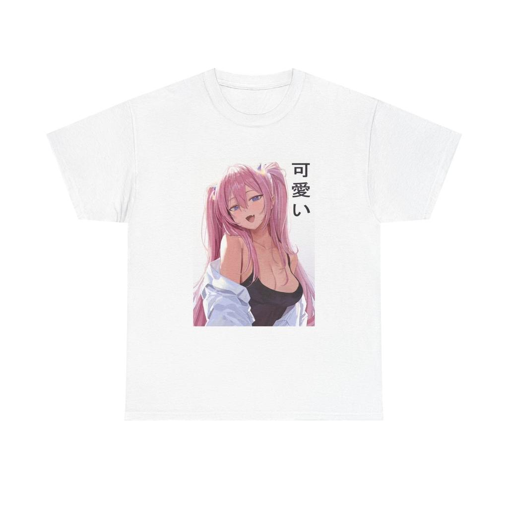Men's and Women's T-shirts Waifu Girl
