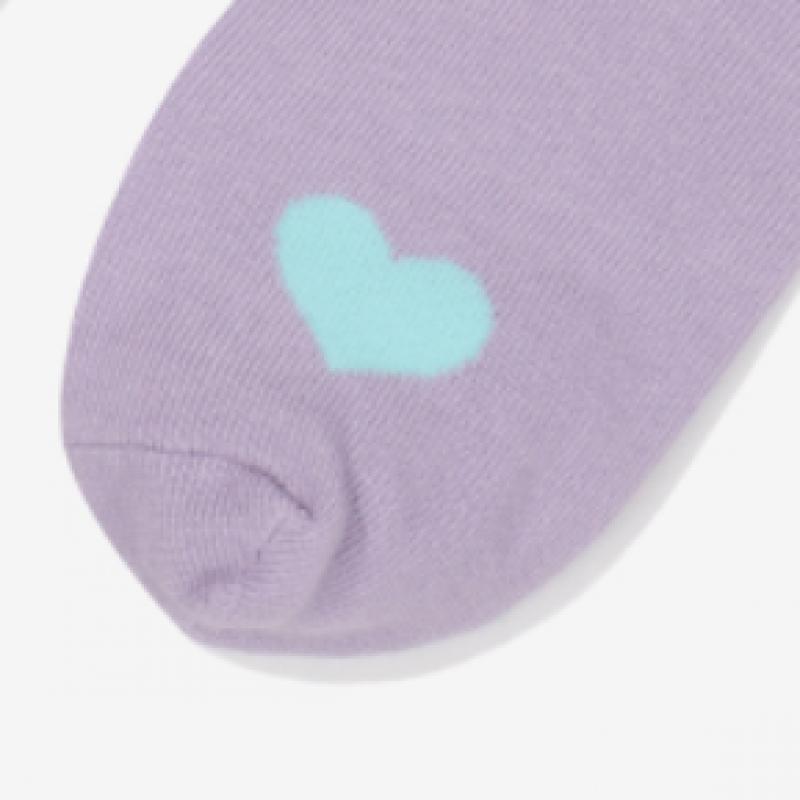 [fila Kids] All Over Heart Pattern Long Neck Socks  Fk3scf5356f Lvd  q0zFk3scf5356fLvd