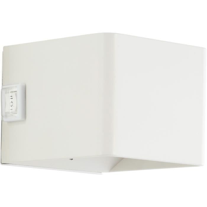 Applique magnétique d'extérieur - ISEO - BRILLIANT - Rechargeable - Blanc - LED - Détecteur - 4W - 300lm - 3000K - USB