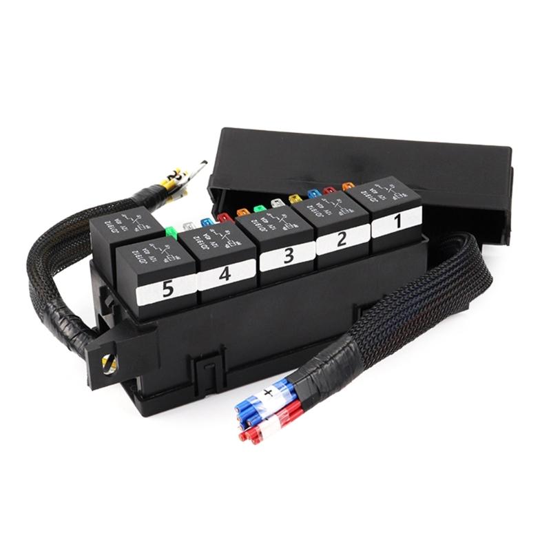 Space Saving 11 Slot Fuses Panel Central Control Box Relays For Secure Power Supply In Car, Trailers, And Medium Trucks