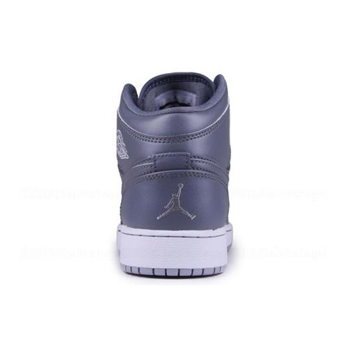 (GS) Air Jordan 1 Retro Mid 'Cool Grey Wolf Grey' Kids' 554725-031