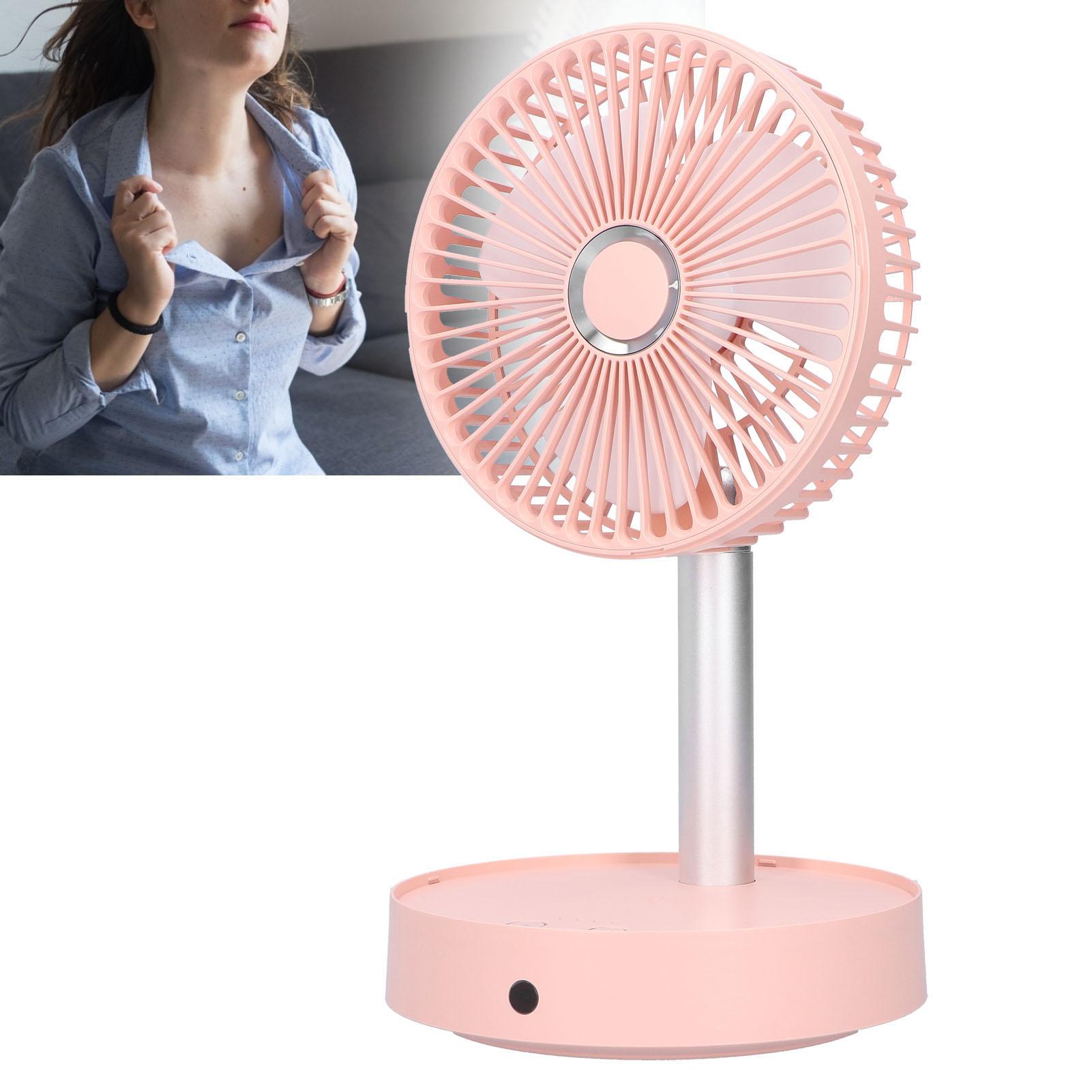 

Shake Head Fan Portable Folding Telescopic Electric Fan for Outdoor