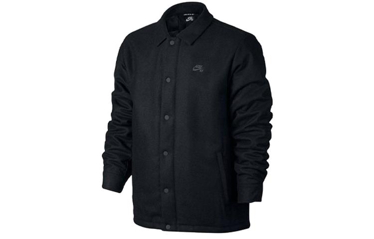 Nike Jackets Men s Black Lapel Moderate Other 800983-010 S