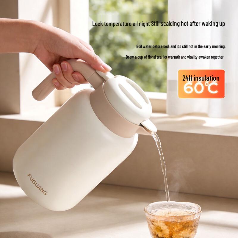 Fuguang 2L 316L Stainless Steel Insulated Kettle with Handle