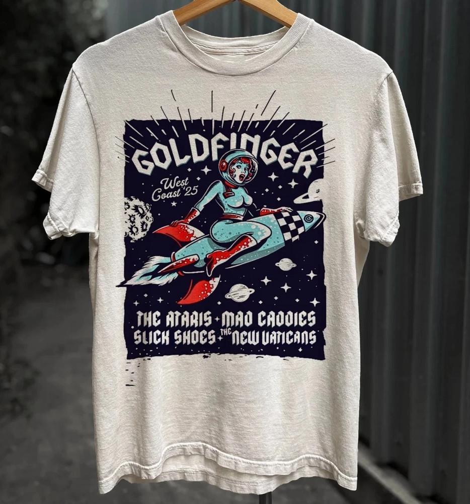 

Vintage Goldfinger Band Tour T-shirt S to 5XL NZ361 Unisex T-Shirt L