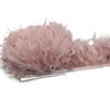 10Meters Fluffy Turkey Feathers Trim Fringe Ribbon Marabou Feather On Tape Fringes Sewing Trimmings DIY Clothes Dress Decoration