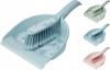 Fegen Set mit Kehrschaufel und Gummilippe Kunststoff farbig 33x22cm 1Stk