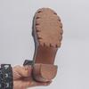 Women's Platform Wedge Sandals Single Band Magic Tape Design Plus Size Casual Daily Footwear