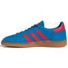 adidas Zapatillas unisex Handball Spezial en azul brillante y rojo intenso dorado-metálico FX5675