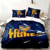 Club Tigres UANL 3pc Set Perfect for Bedroom Use Comfortable Bedding Set Includes a Duvet Cover and Two Pillowcases Ideal Birthday or Christmas Gift