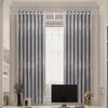 Jacquard Bamboo Leaves Full Blackout Curtains Boutique Curtains Window Screens