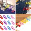 Mini Clip per Orlo in Plastica Strumento di Posizionamento e Fissaggio per Cucito Clip Multifunzione per Artigianato Fai da Te per Cancelleria da Ufficio Rilegatura di Documenti Accessori per Cucito