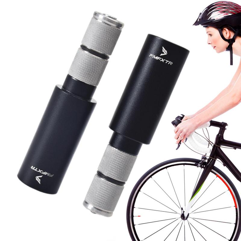 Fahrradlenkerverlängerung Fahrrad Aluminiumlegierung Lenkerverlängerung 10cm Ausziehbar Einziehbar Zubehör Leichtgewicht für Fahrrad