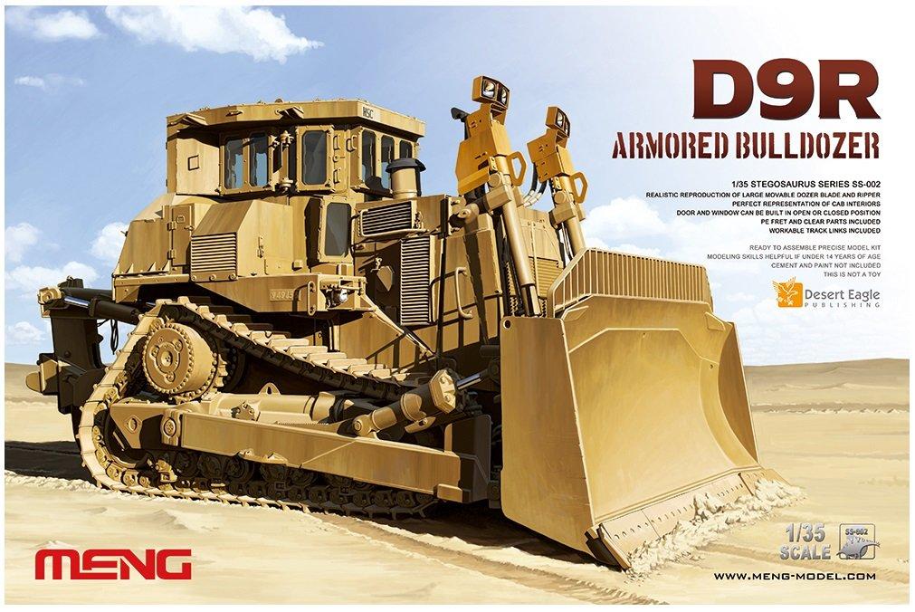 

Meng Model Israel Defense Forces D9R Armored Bulldozer Plastic Model MSS002 1/35