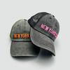 Simple Letter Embroidery Baseball Hats New Unisex Casual Sunshade Mesh Versatile Color Block Fashion Outdoor Retro Trucker Caps