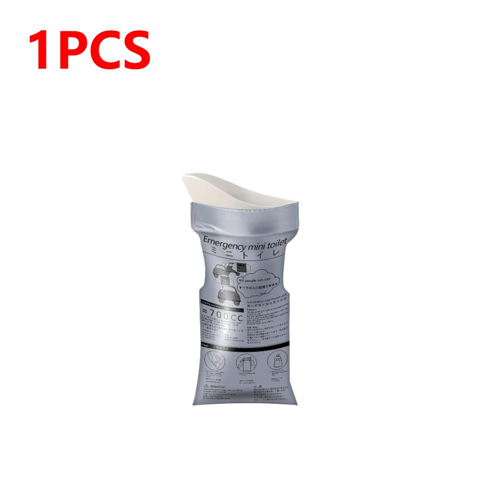 Наружные аварийные пакеты для мочеиспускания 700 мл Одноразовый портативный пакет для мочи Унисекс Мешок для мочи Портативный пакет-уринатор для ребенка Женщин Мужчин