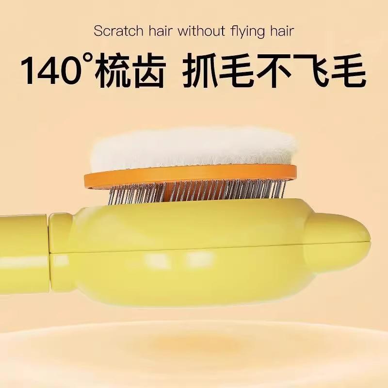 Cat Comb Dog-specific Hair-removing Needle Dog Fur Pulling Pet Doll Long-haired Cat BrushHair Cleaning Magic Tool, Massage