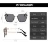 Oversized Sunglasses For Women Cat Eye Gradient  Eyewear Vintage Alloy Frame Rivet Cateye Sun Glasses Female Elegant Shades