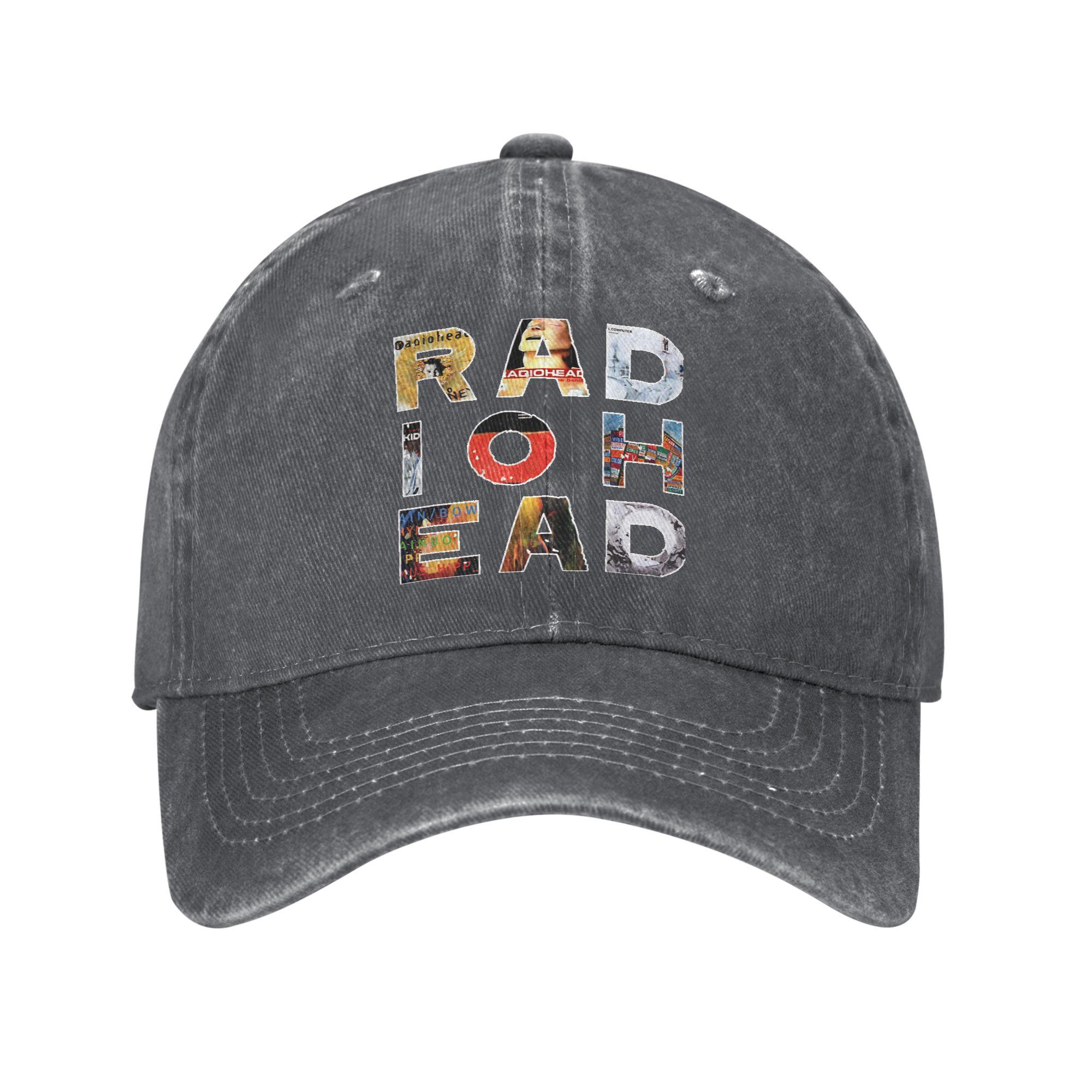 

Radioheaded Band Baseball Cap Merch For Unisex Adjustable Trucker Hat Adjustable