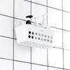 Chahua No-Drill Wall-Mounted Bathroom Storage Basket