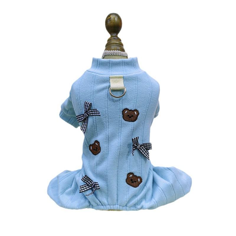 Pet Clothes Small Dogs Cats Cute Four-Legged Homewear Cartoon