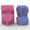 Soft Silicone Mold Handmade Cement Molds Girl Shape Flowerpot Moulds Durable Mold Perfect for Beginners and Craft Lovers